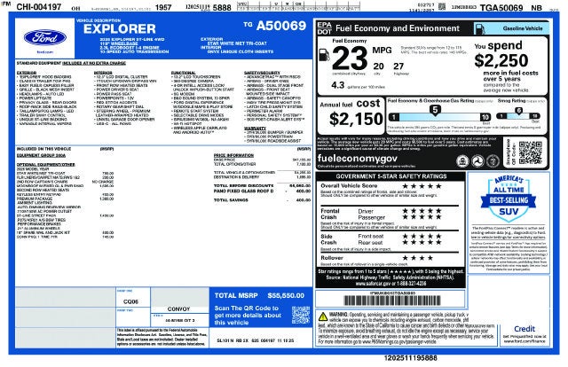 2026 Ford Explorer ST-Line