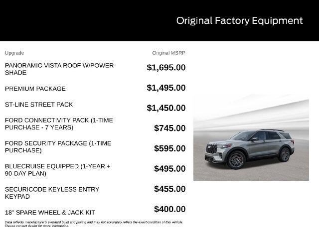 2027 Ford Explorer ST-Line
