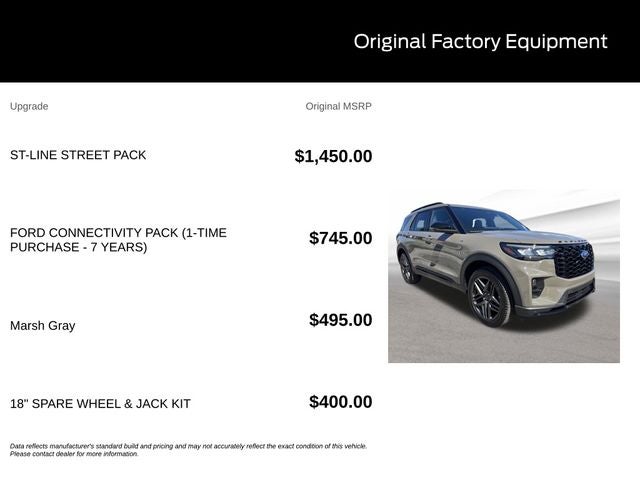 2026 Ford Explorer ST-Line