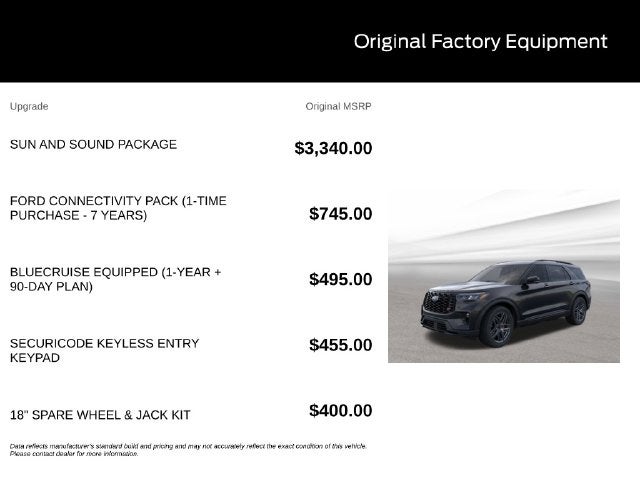 2026 Ford Explorer ST