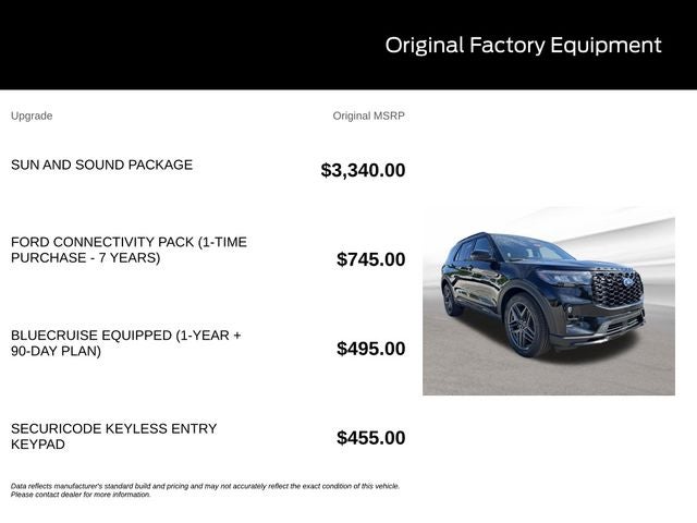 2026 Ford Explorer ST