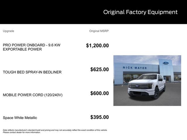 2025 Ford F-150 Lightning Flash