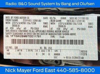 2026 Ford F-250SD XLT