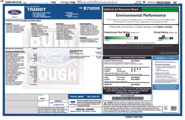 2024 Ford Transit-250 Base