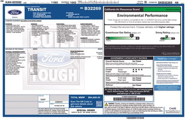 2025 Ford Transit-350 Base