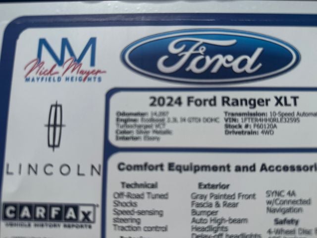 2024 Ford Ranger XLT
