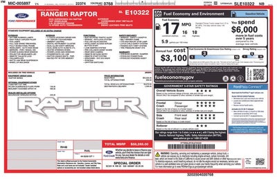 2025 Ford Ranger Raptor