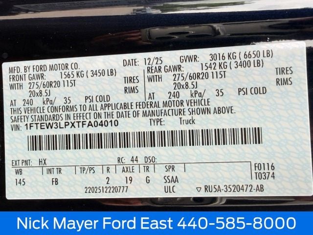 2026 Ford F-150 XLT