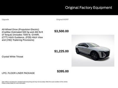 2024 Cadillac LYRIQ Luxury