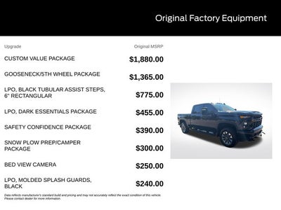 2022 Chevrolet Silverado 2500HD Custom