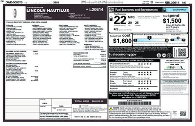 2022 Lincoln Nautilus Reserve