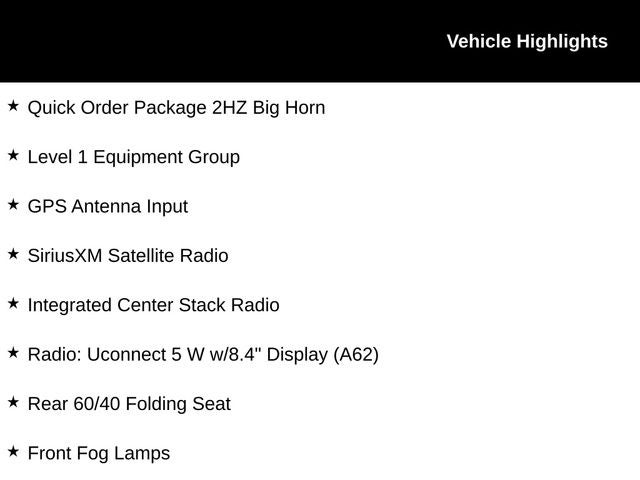 2024 RAM 2500 Big Horn