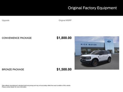 2026 Ford Bronco Sport Big Bend