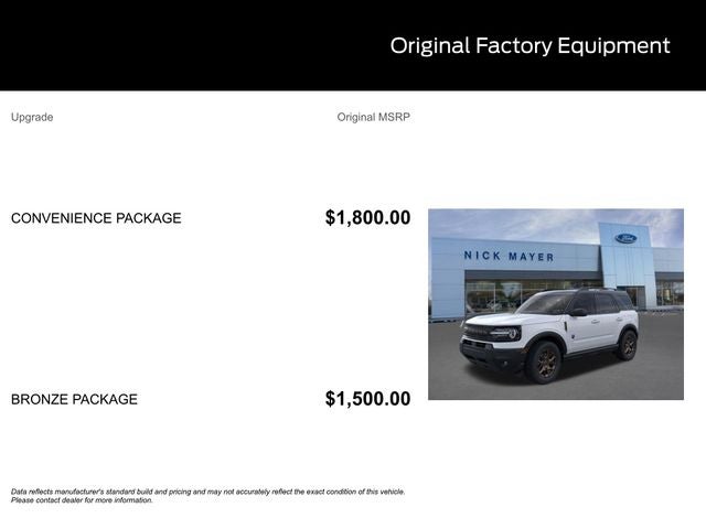 2026 Ford Bronco Sport Big Bend