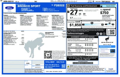 2026 Ford Bronco Sport Big Bend IN-TRANSIT