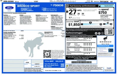 2026 Ford Bronco Sport Outer Banks IN-TRANSIT