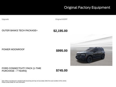 2026 Ford Bronco Sport Outer Banks