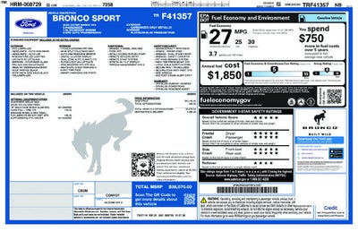 2026 Ford Bronco Sport Outer Banks IN-TRANSIT