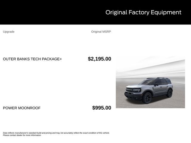 2026 Ford Bronco Sport Outer Banks IN-TRANSIT