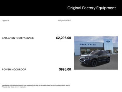 2026 Ford Bronco Sport Badlands