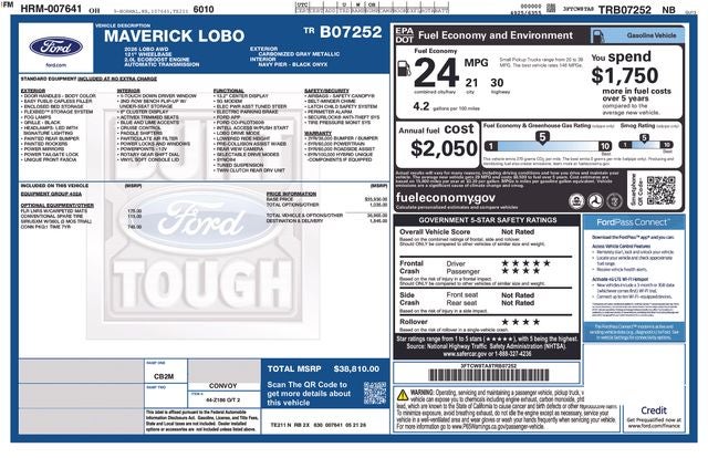 2026 Ford Maverick Lobo Standard