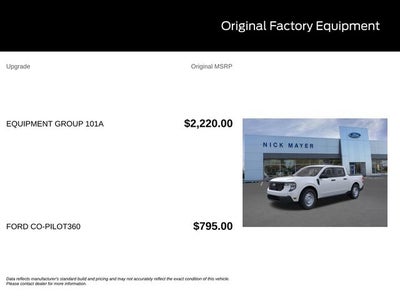 2026 Ford Maverick XL IN-TRANSIT