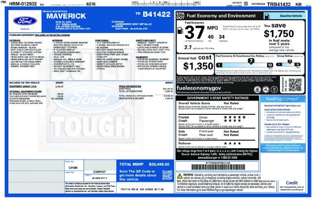 2026 Ford Maverick XL