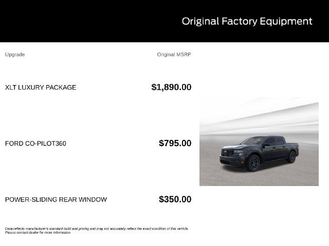 2026 Ford Maverick XLT