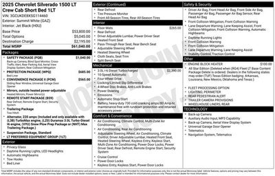 2025 Chevrolet Silverado 1500 LT LT1