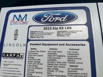 2023 Kia K5 LXS