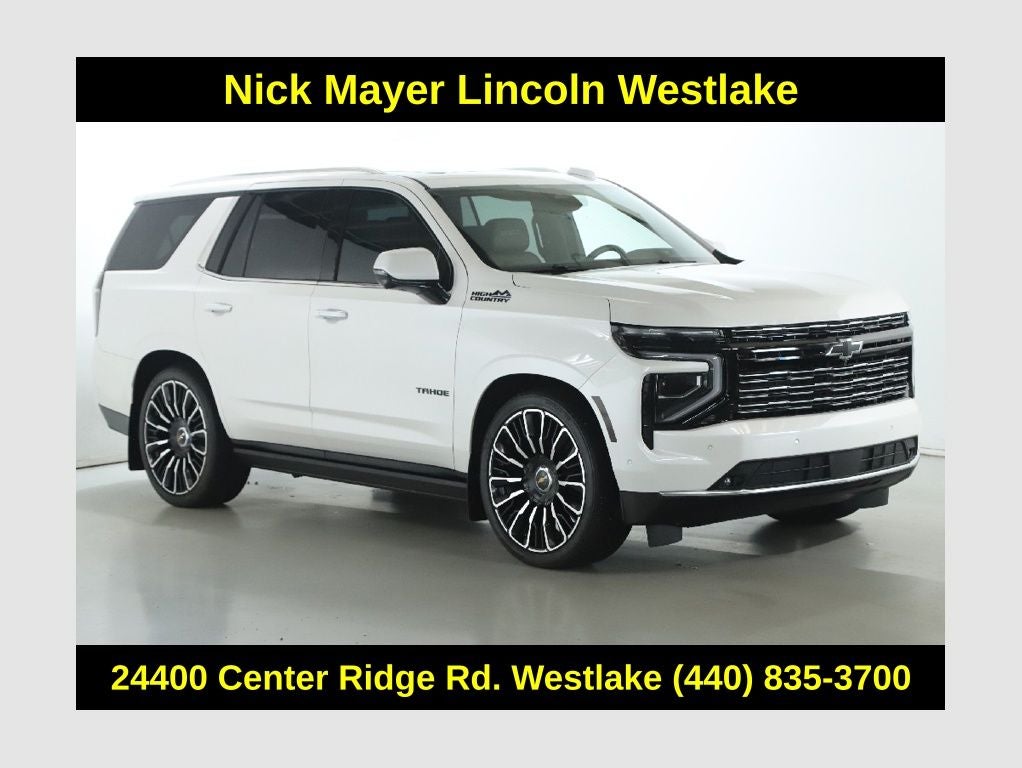 2025 Chevrolet Tahoe High Country