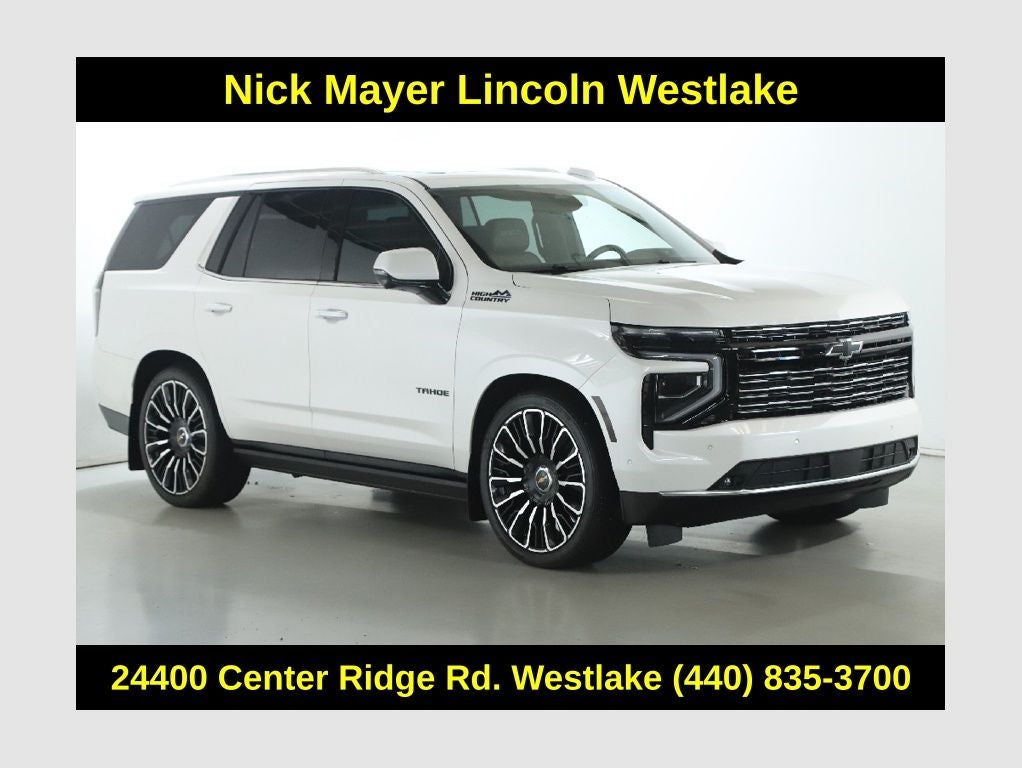 2025 Chevrolet Tahoe High Country