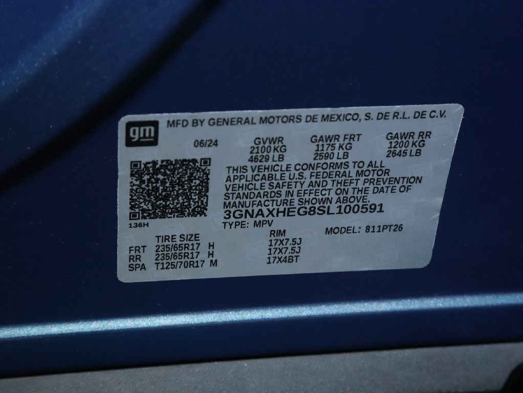 2025 Chevrolet Equinox LT