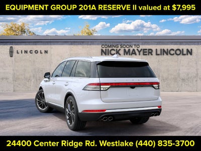 2027 Lincoln Aviator Reserve