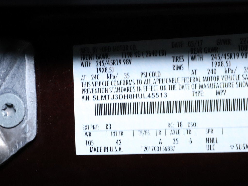 2017 Lincoln MKC Reserve