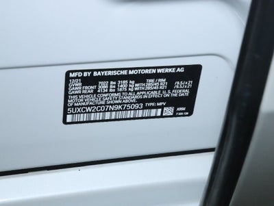 2022 BMW X7 xDrive40i